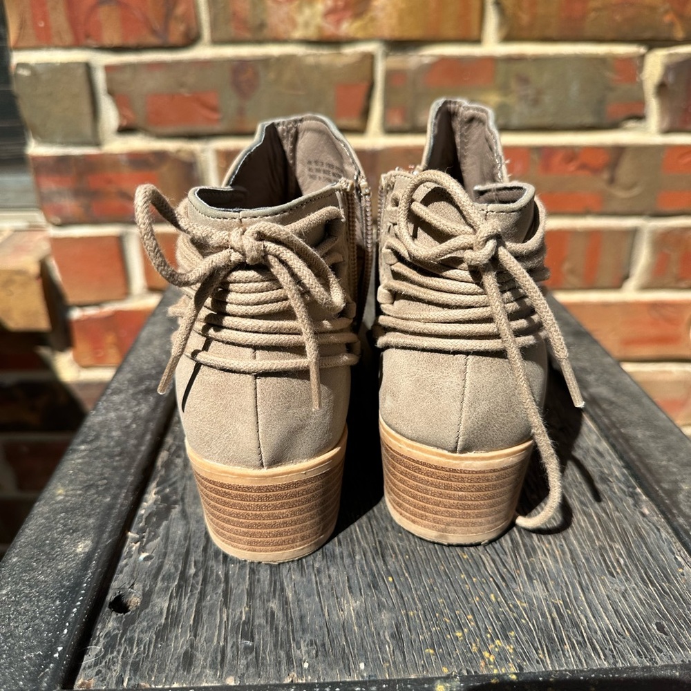 Open Toe Booties - Picture 2 of 3
